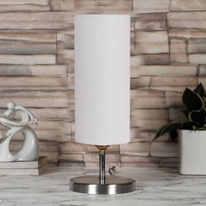 Table Lamps Design Grey cotton table lamp with Steel Base -45 (Grey)