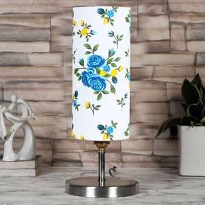 devansh Multicolor cotton table lamp with Steel Base -54-picture-11