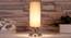 Grey cotton table lamp with Steel Base -45 (Grey) by Urban Ladder - - 