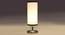 white & black cotton table lamp with Steel Base -46 (White) by Urban Ladder - - 