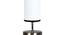white & black cotton table lamp with Steel Base -46 (White) by Urban Ladder - - 
