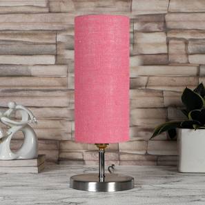 Pink Jute table lamp with Steel Base -50-image-24