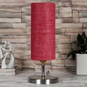 devansh Maroon Jute table lamp with Steel Base -51-picture-14