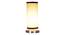 white & black cotton table lamp with Steel Base -7 (Multi) by Urban Ladder - - 