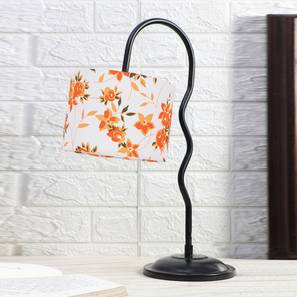 Table Lamps Design Multi cotton Zig Zag Curvy  table lamp with Iron Base (SP36) (Multi)