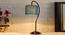 Turquoise Blue Jute Curvy Table Lamp with Iron base(SP44) (Blue) by Urban Ladder - - 