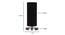 Black cotton table lamp with Steel Base -2 (Black) by Urban Ladder - - 