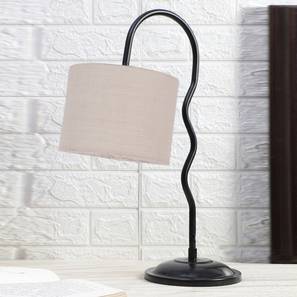 devansh White Jute Zig Zag Curvy table lamp with Iron Base-picture-18