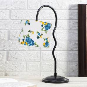 devansh Multi cotton Zig Zag Curvy table lamp with Iron Base-picture-32