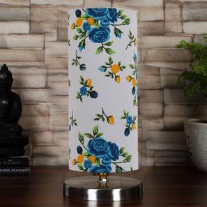 Multicolor cotton table lamp with Steel Base -13-image-30