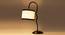 Multi cotton Zig Zag Curvy  table lamp with Iron Base (SP29) (Grey) by Urban Ladder - - 
