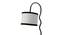 Multi cotton Zig Zag Curvy  table lamp with Iron Base (SP29) (Grey) by Urban Ladder - - 