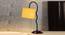 Yellow Jute  Zig Zag Curvy  table lamp with Iron Base (SP43) (Yellow) by Urban Ladder - - 