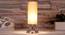 off-white cotton table lamp with Steel Base -41 (Beige) by Urban Ladder - - 
