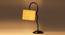 Yellow Jute  Zig Zag Curvy  table lamp with Iron Base (SP43) (Yellow) by Urban Ladder - - 