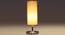 off-white cotton table lamp with Steel Base -41 (Beige) by Urban Ladder - - 