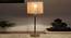 Bamboo Shade with  Metal Gold  Table Lamp (Beige) by Urban Ladder - - 