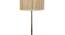 Bamboo Shade with  Metal Gold  Table Lamp (Beige) by Urban Ladder - - 