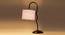 Multi cotton Zig Zag Curvy  table lamp with Iron Base(SP37) (Multi) by Urban Ladder - - 