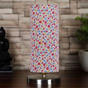 devansh Multicolor cotton table lamp with Steel Base -15-picture-16