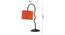 Orange Jute  Zig Zag Curvy  table lamp with Iron Base(SP41) (Orange) by Urban Ladder - - 