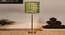 Green Jute  with  Metal Gold  Table Lamp (Green) by Urban Ladder - - 