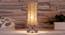 Damru Bamboo table lamp with Steel Base -40 (Beige) by Urban Ladder - - 