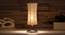 Damru Bamboo table lamp with Steel Base -40 (Beige) by Urban Ladder - - 