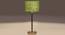 Green Jute  with  Metal Gold  Table Lamp (Green) by Urban Ladder - - 