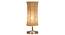 Damru Bamboo table lamp with Steel Base -40 (Beige) by Urban Ladder - - 