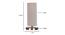White Jute table lamp with Steel Base -9 (White) by Urban Ladder - - 