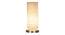 White Jute table lamp with Steel Base -9 (White) by Urban Ladder - - 