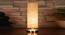 Beige Jute table lamp with Steel Base -8 (Beige) by Urban Ladder - - 