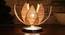 Rose Bamboo Table Lamp With Steel Base (Beige) by Urban Ladder - - 