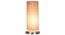 Grey cotton table lamp with Steel Base -6 (Grey) by Urban Ladder - - 