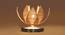 Rose Bamboo Table Lamp With Steel Base (Beige) by Urban Ladder - - 