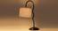 Beige Jute  Zig Zag Curvy  table lamp with Iron Base (SP30) (Beige) by Urban Ladder - - 