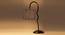 Grey Jute  Zig Zag Curvy  table lamp with Iron Base (SP42) (Grey) by Urban Ladder - - 