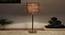 Grey Jute  with  Metal Gold  Table Lamp (Grey) by Urban Ladder - - 