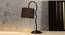 Black cotton Zig Zag Curvy  table lamp with Iron Base (SP24) (Black) by Urban Ladder - - 