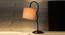 Grey cotton Zig Zag Curvy  table lamp with Iron Base (SP28) (Grey) by Urban Ladder - - 