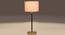 Claire Multicolour cotton  with  Metal Gold  Table Lamp (Multi) by Urban Ladder - - 