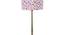 Claire Multicolour cotton  with  Metal Gold  Table Lamp (Multi) by Urban Ladder - - 