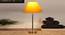 Yellow cotton  Metal Gold  Table Lamp (Yellow) by Urban Ladder - - 