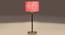 Pink Jute  with  Metal Gold  Table Lamp (Pink) by Urban Ladder - - 