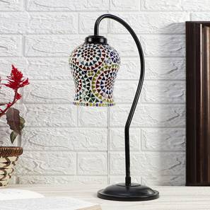 Table Lamps Design Multicolor  Mosaic Glass  Curvy  Table lamp with Iron Base  (EN27) (Multi)