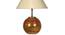 off-white cotton with  Natural Wood   Table Lamp (Beige) by Urban Ladder - - 