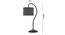 Grey Jute  Curvy table lamp with Iron Base (SP20) (Grey) by Urban Ladder - - 