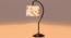 Multi cotton Curvy table lamp with Iron Base (SP14) (Multi) by Urban Ladder - - 