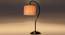 Grey cotton Curvy table lamp with Iron Base (SP06) (Grey) by Urban Ladder - - 